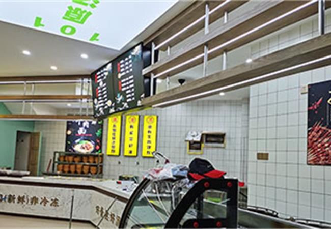 合肥面館裝修，牛真牛面館設(shè)計(jì)裝修實(shí)景案例